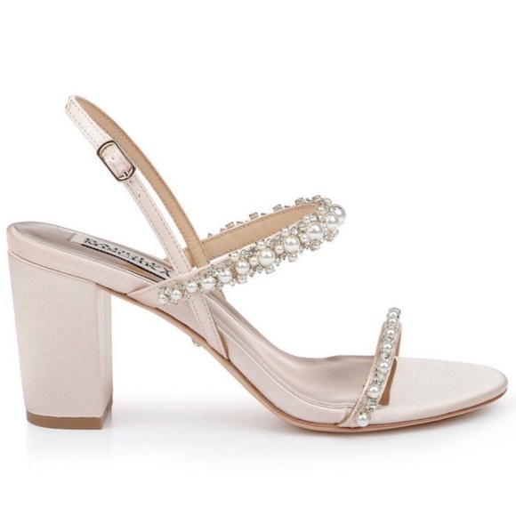 Badgley Mischka Natasha Block Heels - Picture 4 of 11